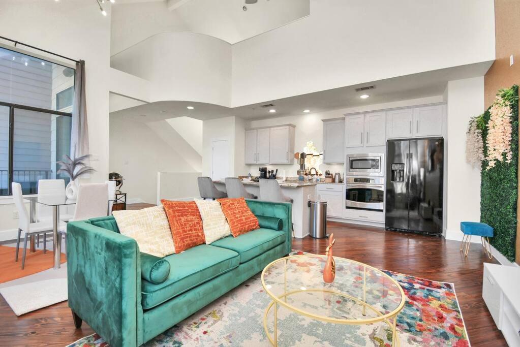 3Br/3.5Ba Three Story East Downtown Townhouse With View Villa ฮูสตัน ภายนอก รูปภาพ