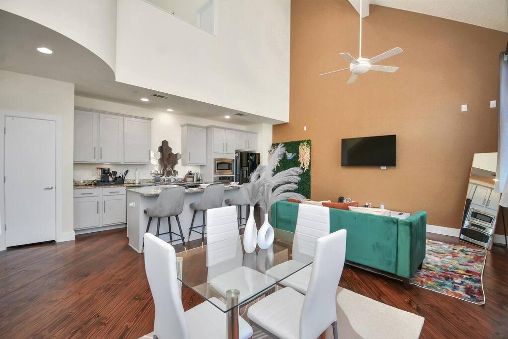 3Br/3.5Ba Three Story East Downtown Townhouse With View Villa ฮูสตัน ภายนอก รูปภาพ